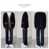 Men's V-Neck Cardigan Sweater: Casual Korean Style, Loose Fit for Spring and Autumn