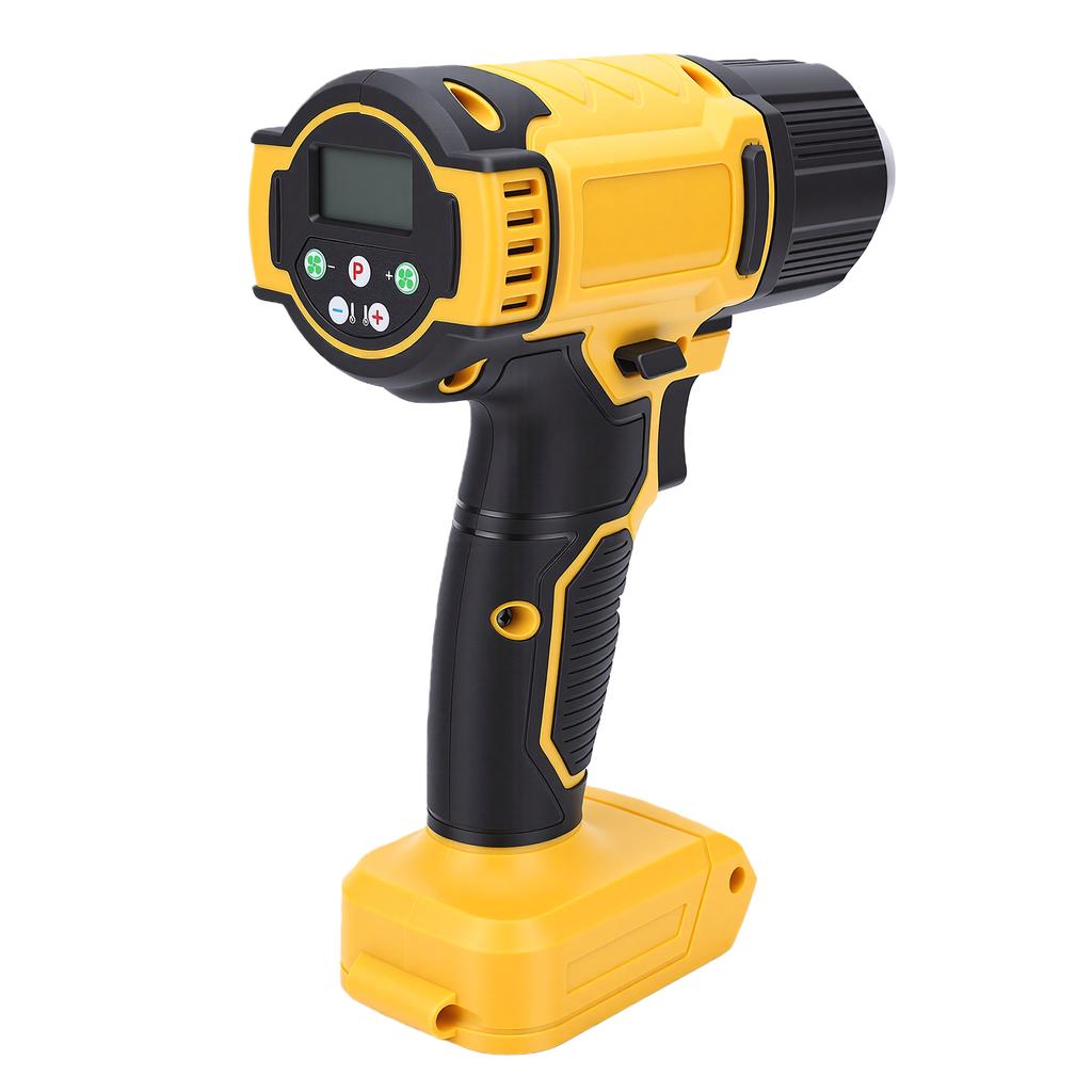 Cordless Heat Gun Fit for DCB206 20V Battery 122 Fahrenheit  1022 Fahrenheit  Hot Air Gun With Digital LCD Display