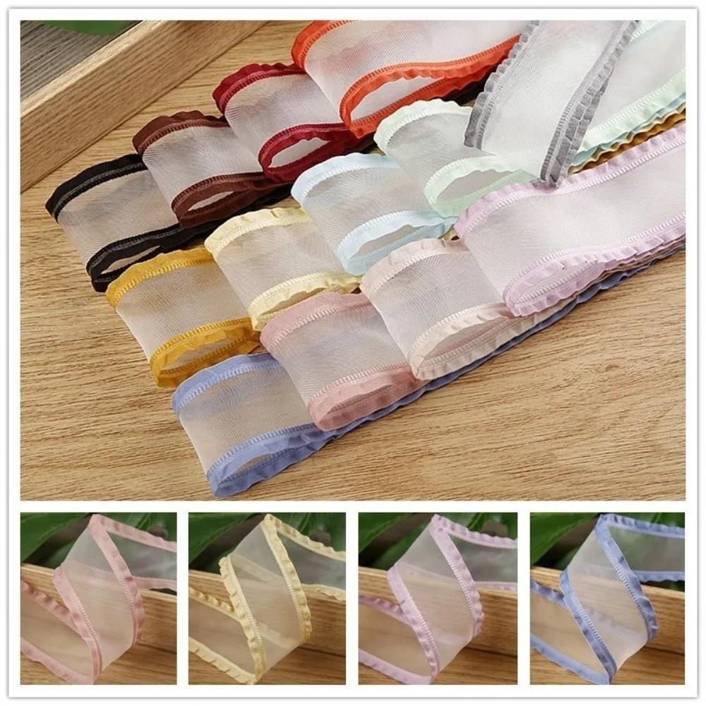 10 Yards*40mm Handgemaakte Tape DIY Rokrand Lint Kant Organza Lint Kleding Hoed Cadeau Decoratie