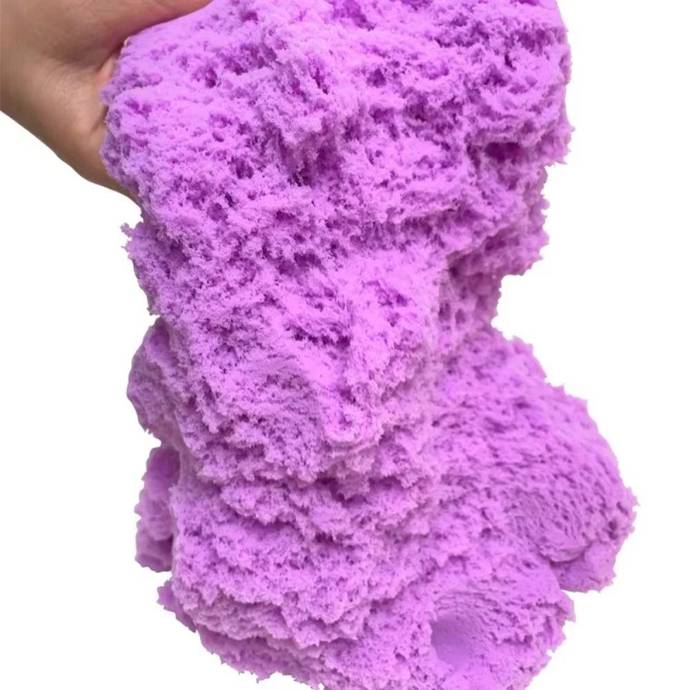 Cotton Texture Space Sand Slowly Flowing Cloud Sand Montessori Sand Montessori Education