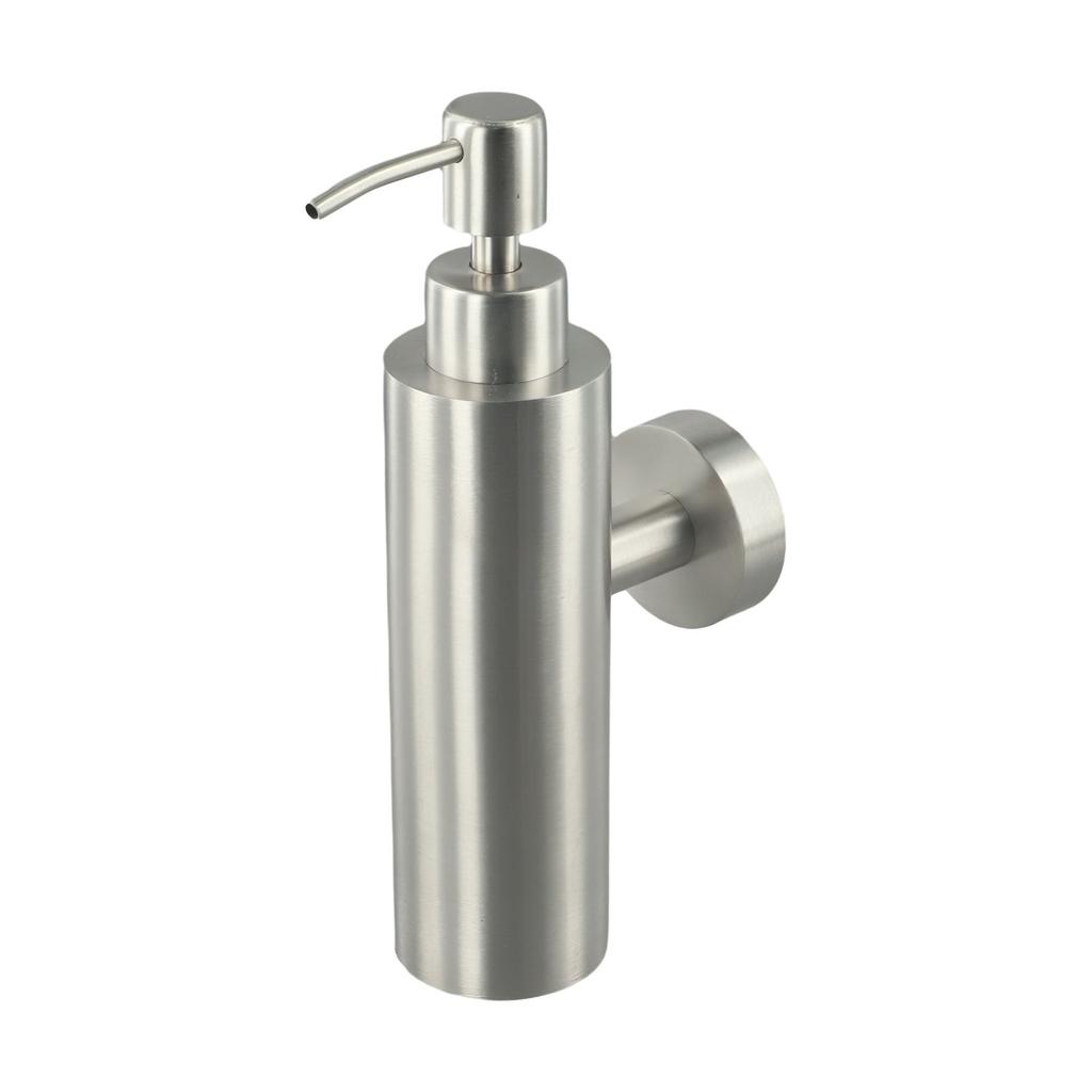 Liquid Soap Dispenser Black Silver Color Bathroom Accessories 304 Stainless Steel Soap Dispenser Bottle Hotel Shampoo Dispenser