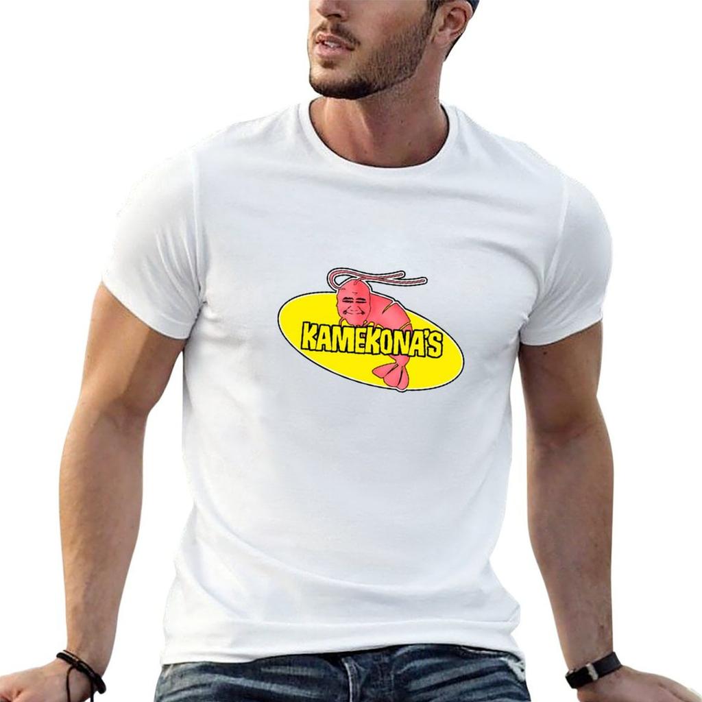 Kamekonas Shrimp Logo (Outline) Tshirt Casual Daily Graphic Tee