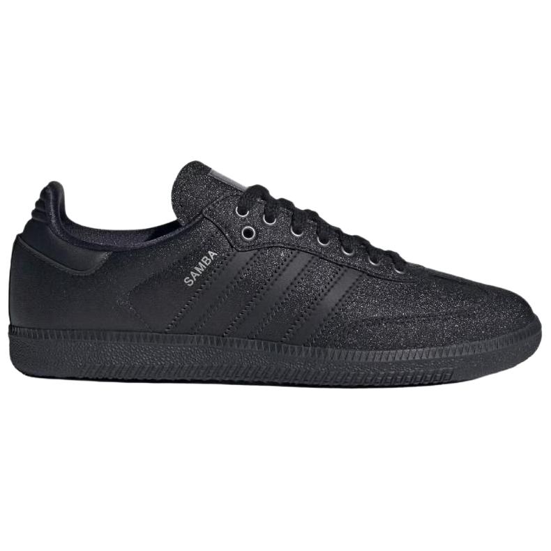 Adidas Originals Samba Shiny Pack Versatile Comfortable Durable Low-Top Sneakers Unisex Sneakers Black KI6265