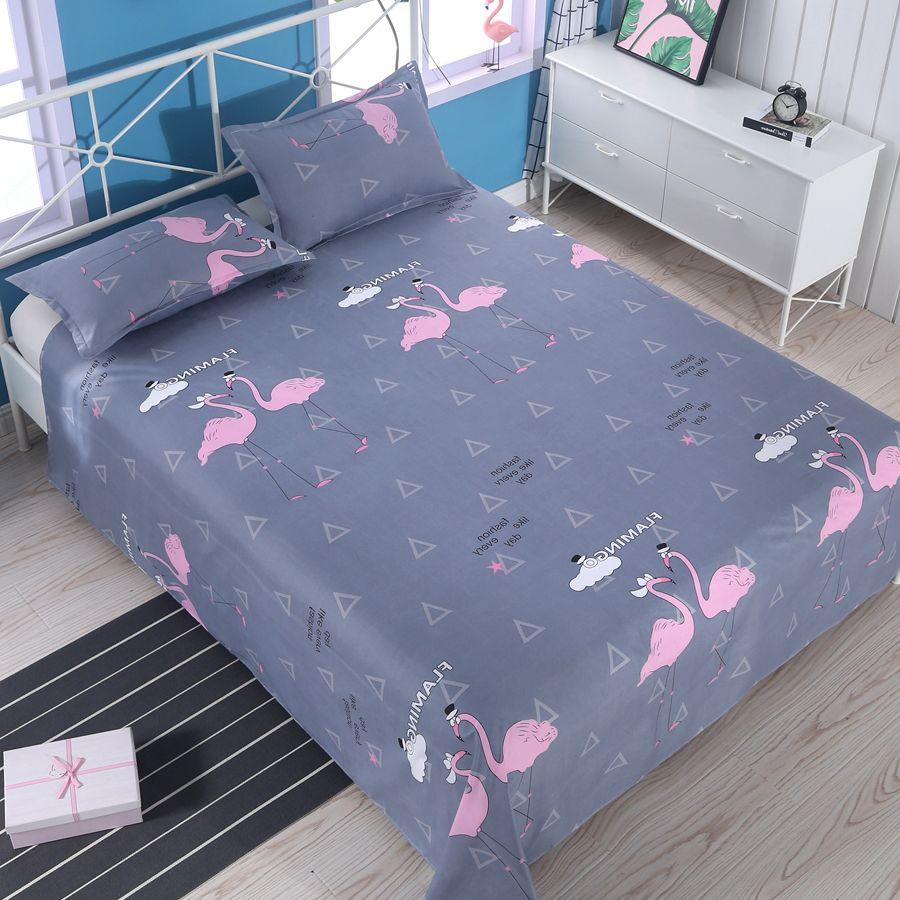 Bed Sheet Home Dormitory Single Comfortable Skin-friendly Bed Sheet Cartoon Multi-specification Bed Sheet