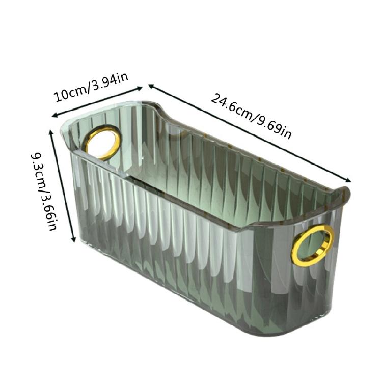 Desktop Light Luxury Cosmetic Storage Box Cosmetics Jewelry Earrings