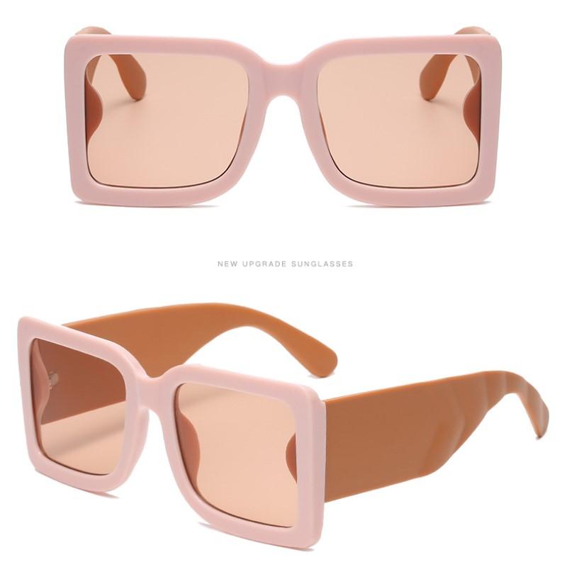 

Luxury Square Sunglasses Women Fashion Square Male Sun Glasses Vintage Driving Shopping Eyeglasses Shades Uv400 with bag and cloth