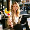 3D Printed Credit Card Wand, Contactless Payment Wand, Tap-to-Pay Credit Card Wand with Hidden Card Slot for Kids Self-Checkout Fun Gift