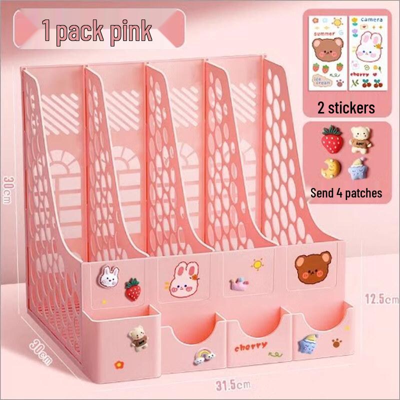 Desktop A4 File Organizer and Bookend