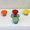Universal Toilet Flush Button Plastic Furniture Handle Oblate Round Toilet Tank Button  Toilet