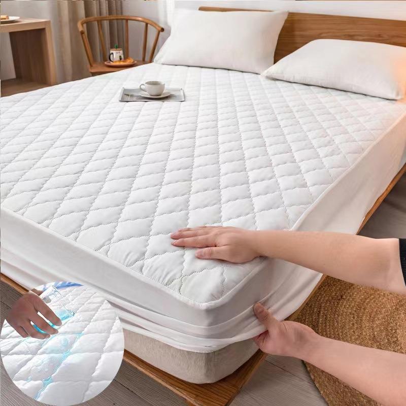 Full/King Size Waterproof Mattress Protector - Noiseless Quilted Cover, Deep Pocket (Up To 11''), Breathable & Durable