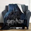 1pc Hogwarts MAX Originals Flannel Blanket Soft Warm Throw for Home, Office, Travel, All-Season Cozy Bedding GiftL1183