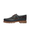 Authentics Serie 3-Augen Mode Bequeme Bootsschuhe Herrenschuhe Dunkelgrün A2PDQEEQ