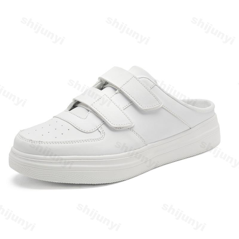 

Мода 2025 Осень Новинка Нишевый Дизайн Мужская Мода Повседневные Полушлепанцы на Толстой Подошве Низкий Верх Удобные Универсальные Слипоны Массивные Драггеры 39