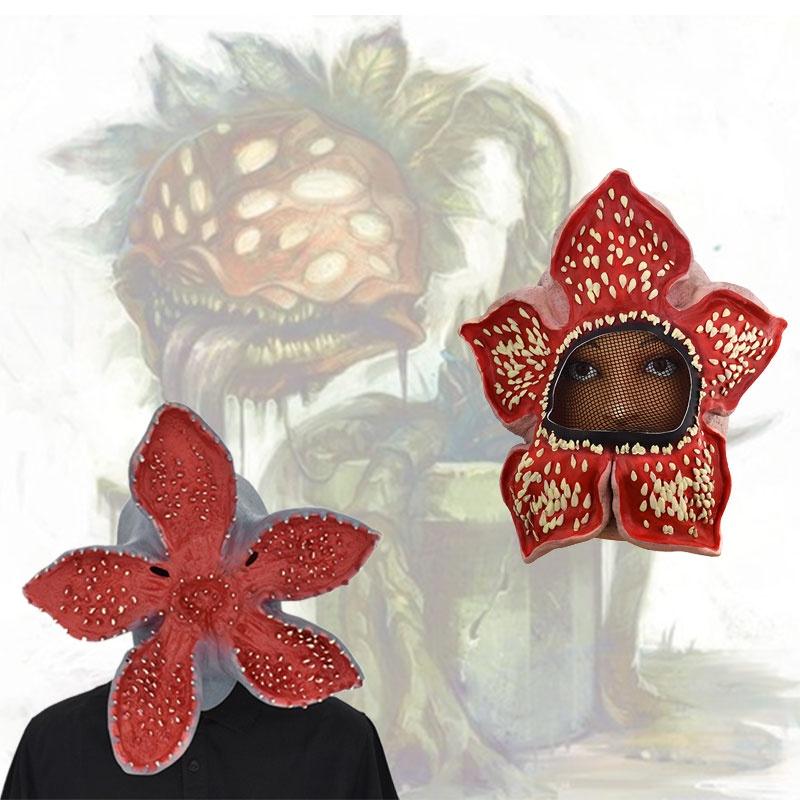 Mask Latex Chomper Monster Headgear Halloween Horror Theme Prop
