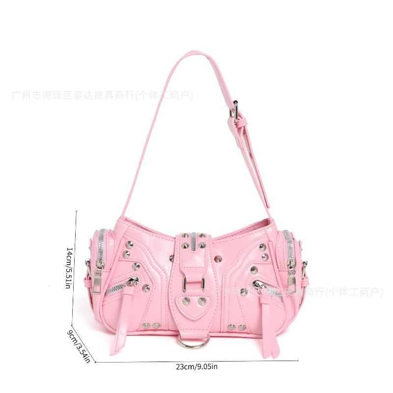 Black Locomotive Bag Women's Yk Wind Underarm Bag High-end Messenger Women's Large Capacity Single Shoulder New Model