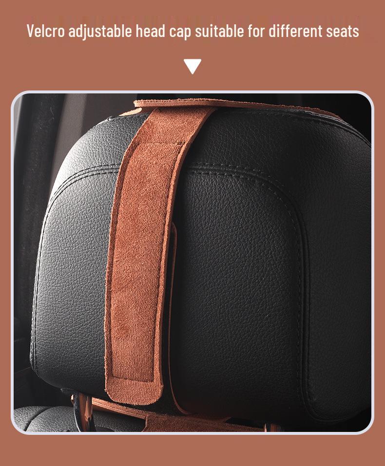 Universal Four-Season Breathable Suede Seat Cushion for New Energy Vehicles