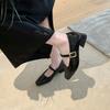 Elegant Women Heeled Shoes Fashion Shallow Buckle New Shoes Designer Classical  Pumps 2025 New  Zapatillas De Mujer
