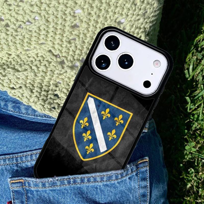 Bosnia Flag Phone Case Cover for IPhone 11 12 13 14 15 16e 17 Pro Max Coque for IPhone 17 Air