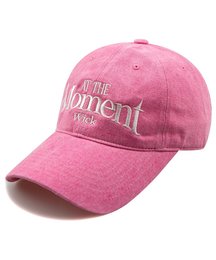 Wig At The Moment Pigment Ball Cap - Pink