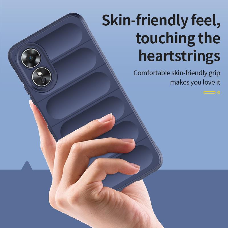Shockproof Case For OPPO A17 A57 A57S A77 A18 A38 A58 A78 4G Silicone Back Coque for Realme C51 C53 C55 C65 C67 Note 50 Cover