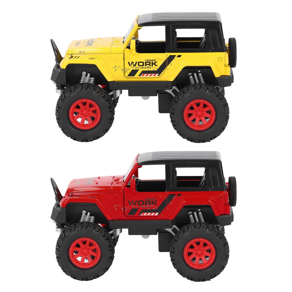 1:32 Scale Kids Off Road Car Toy Interactive Alloy Hard Top High Simulation Off Road Vehicle Truck T