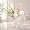 Stylish Room Decor for Bedroom Twisted Flower Vase, 3D Printed Irregular Vases Table Decor, Creative Holiday Gifts Lovers Modern Decorative Vase Home