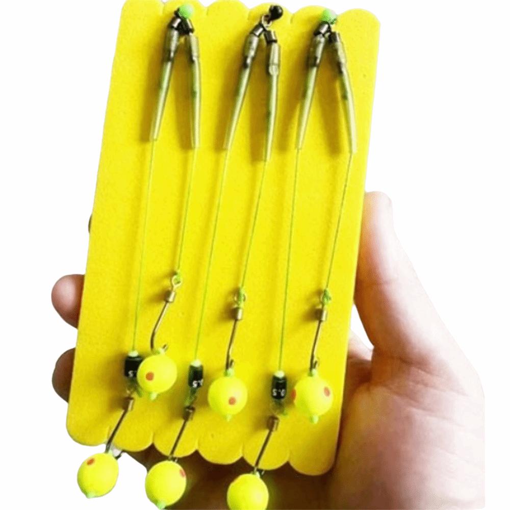 

3pcs Size 9#-13# Reverse Off Bottom Hook Set Bait Fishing AntiBottom Fishing Set Freshwater Fishing Iseni-13#