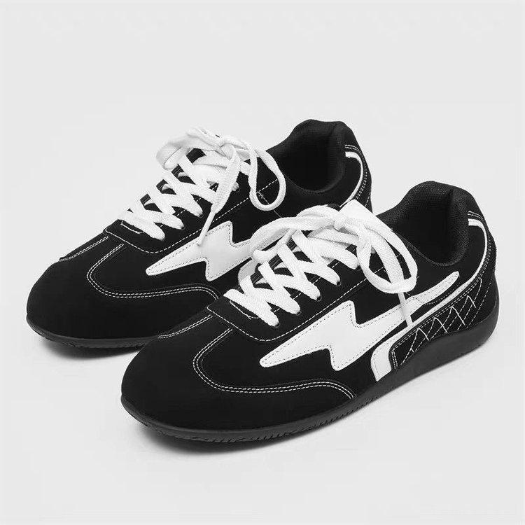 Original sweet soft-soled German training shoes autumn new casual breathable red sports shoes