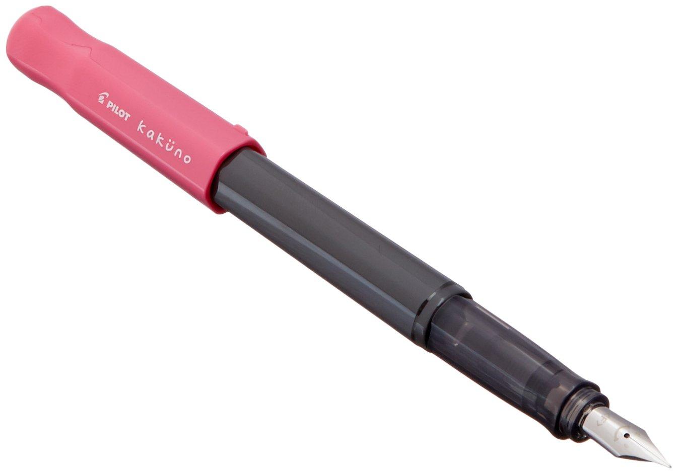 

Перьевая ручка Pilot Kakuno F Pink FKA1SRPF розовый