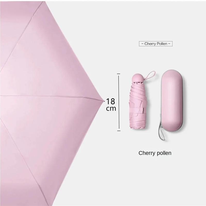 Складной зонт для путешествий с 8 спицами — фото 6