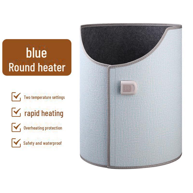 Încălzitor de picioare cu display digital cu temporizator - Încălzitor de birou pentru picioare rotunde și sub birou