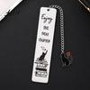 Funny Quote Bookmark Cute Cat Bookmark, Metal Page Marker with Creative Durable Quotes, Stainless Steel for Readers, Lover Gift Cartoon
