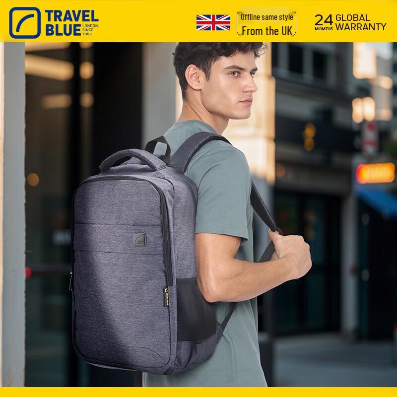 TRAVEL BLUE 3111 Lightweight 16-inch Laptop Backpack