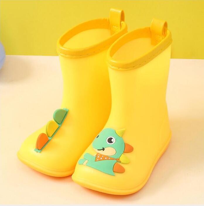 Newest Girl Rainboots Classic Waterproof Children's Shoes Kids Rain Boots Pvc Rubber Boots Kids Baby Water Shoes Boy Rain Boots