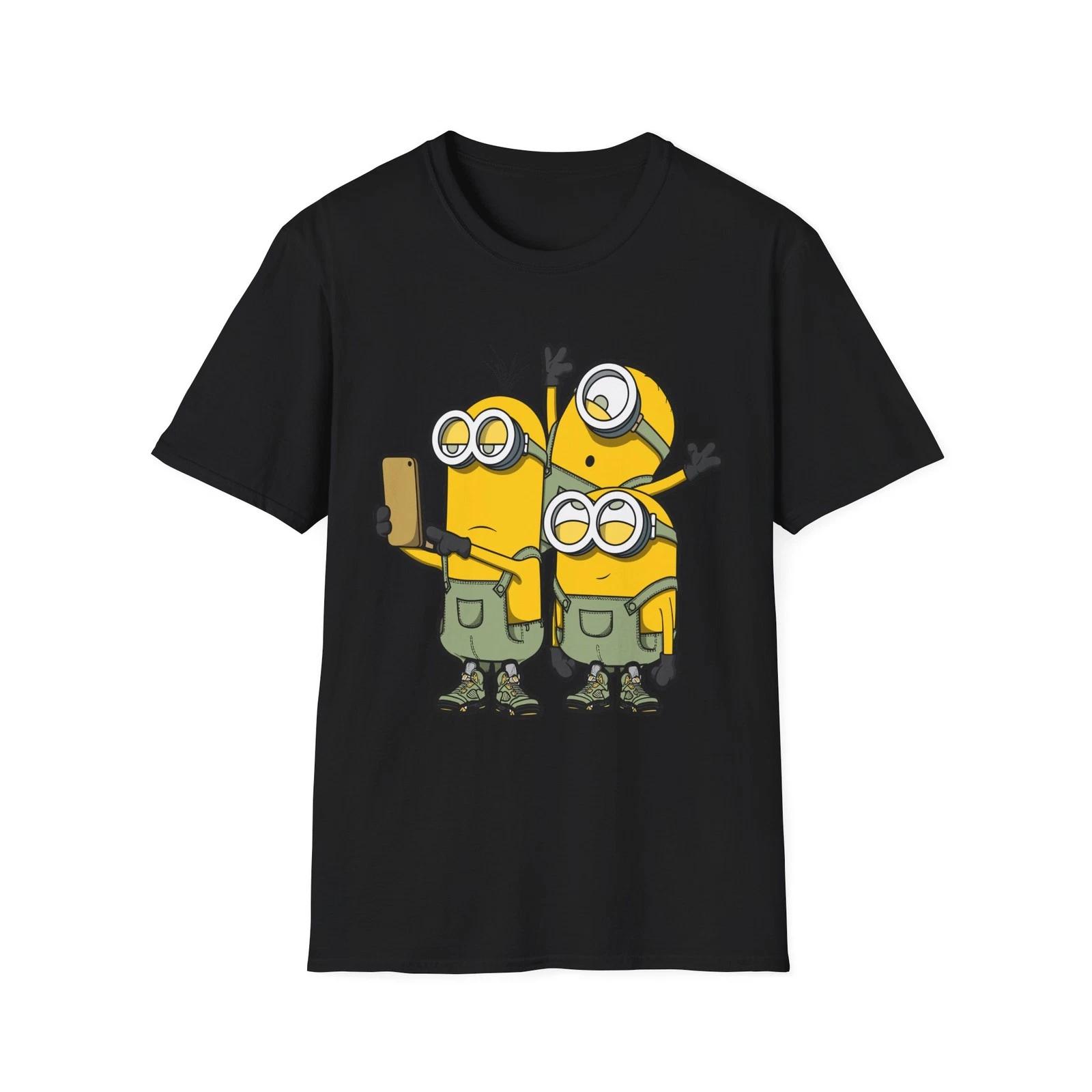 

Minion Friends Unisex Softstyle T-Shirt | Fun Gift, Casual Wear, Cartoon [...] M