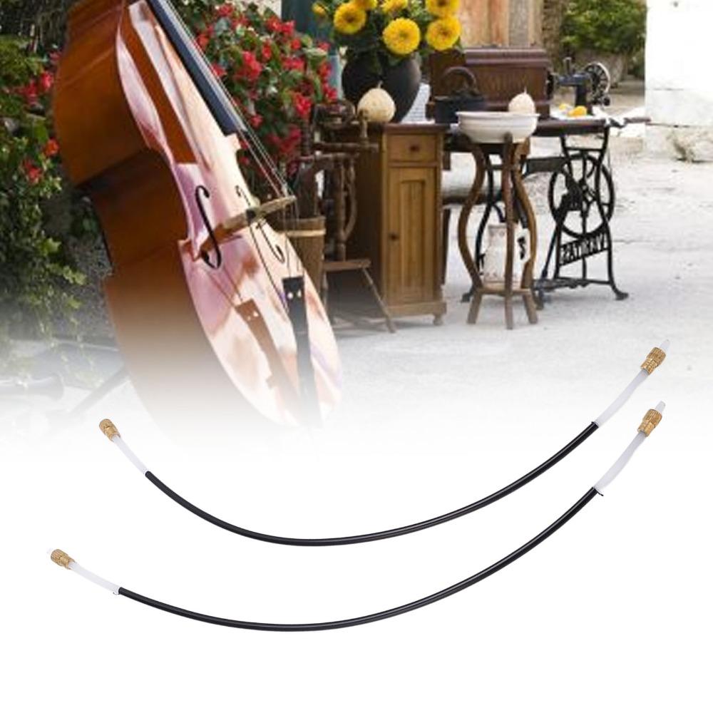 2pcs Black Color Violin Tailpiece Set Nylon Material Cello Tailpiece For 3/4 4/4 Cello