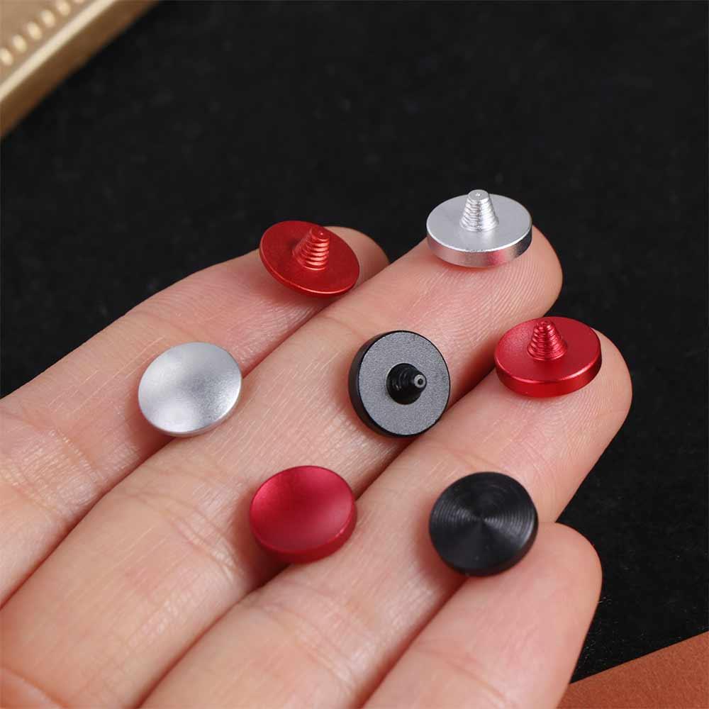 Flat Convex Concave Camera Shutter Button SLR DSLR Metal Shutter Release Button Aluminum Soft Camera Triggers