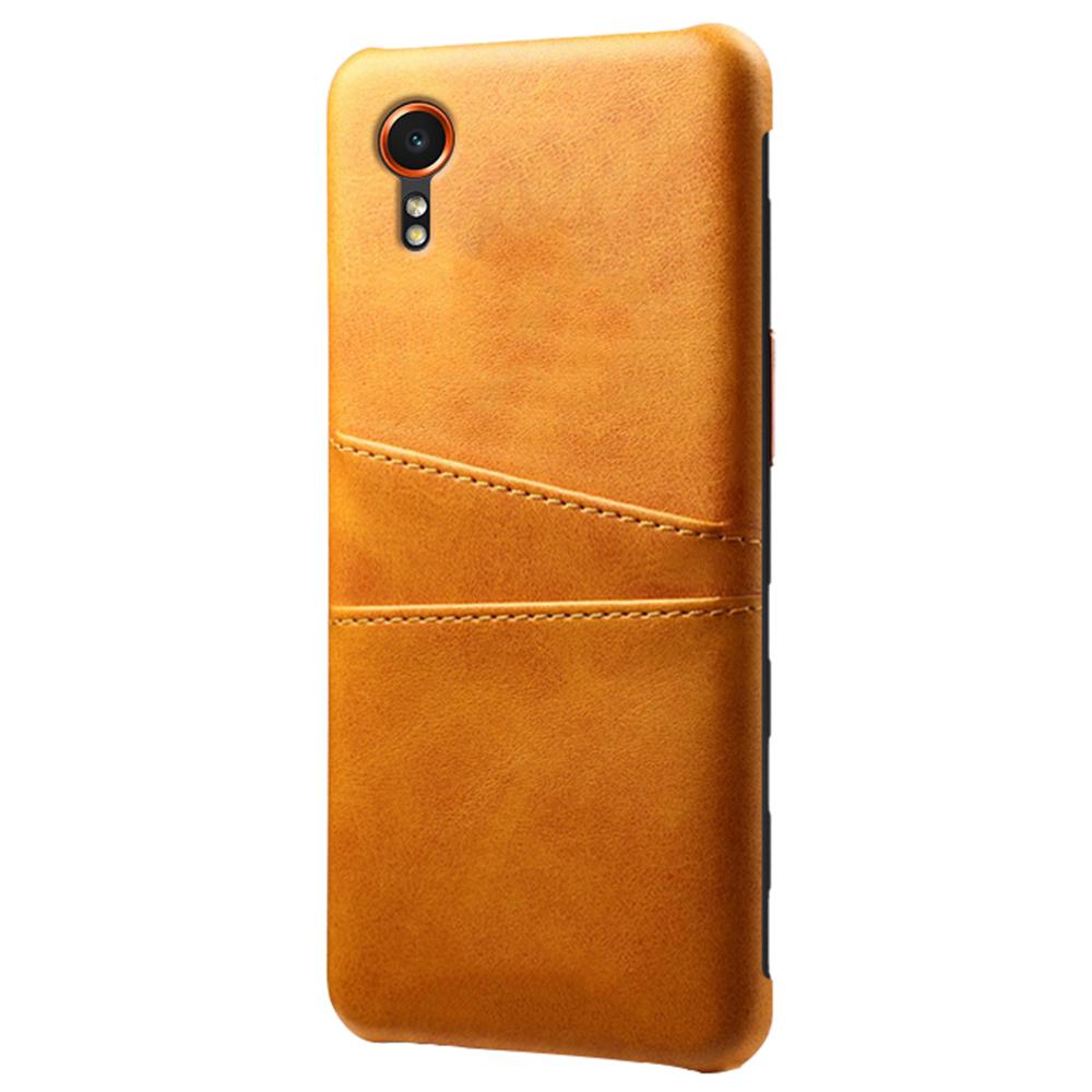 Pro Samsung Galaxy Xcover7 Pouzdro Tvrdé PC Odolné proti poškrábání Kryt na telefon s duálním držákem karet