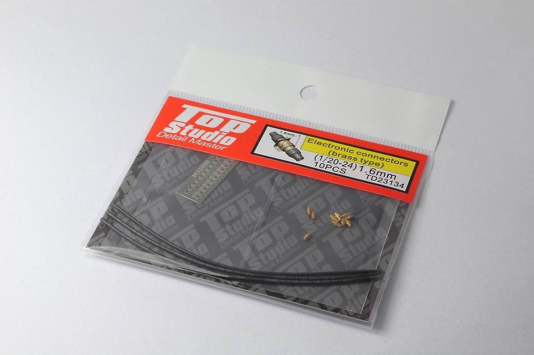 

Top Studio Electronic Brass TD23134 1/20-1/24 Connector, Type, 1.60,
