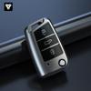 Volkswagen Autoschlüssel Hülle für Lavida, Tiguan L, Sagitar, Bora, Tayron, Polo, Santana, Tharu, T-Cross Modelle