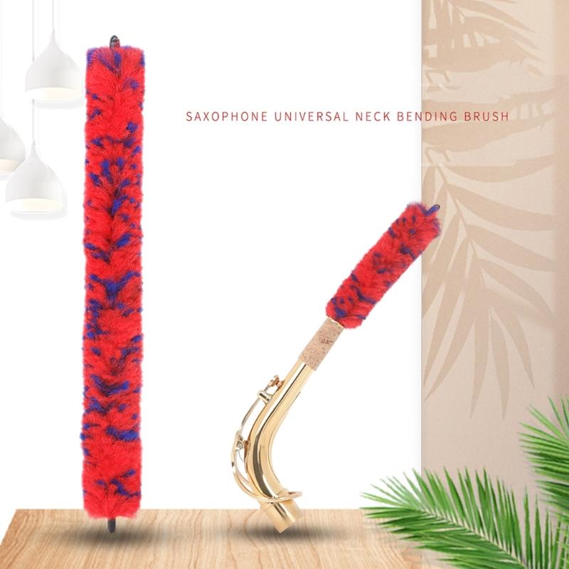 Universal Saxophone Cleaning Brush Soft Maintain Tool Saver Pad Convenient Use