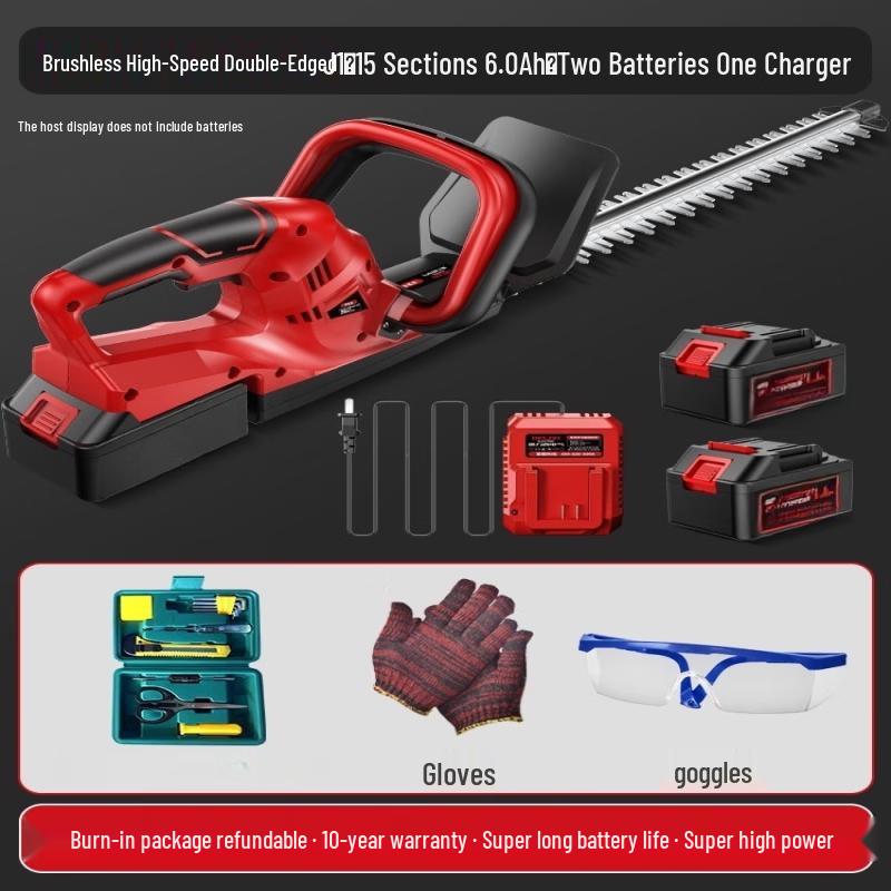 Tai Ju Fu Brushless Cordless Double Blade Hedge Trimmer Kit CN Plug (adapter Included)