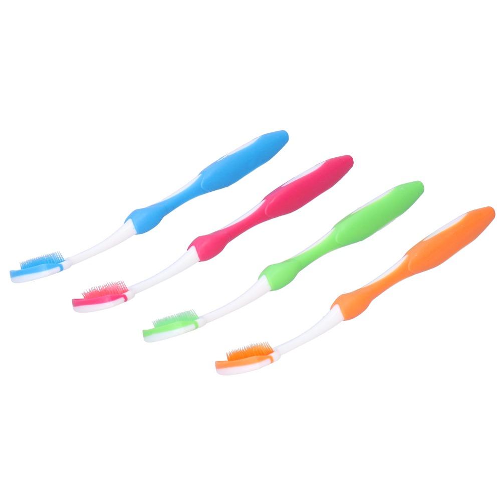 Plastic Tongue Scraper Portable Freshen Breath Tongue Scraper Tongue Brush Cleaner For Oral Care