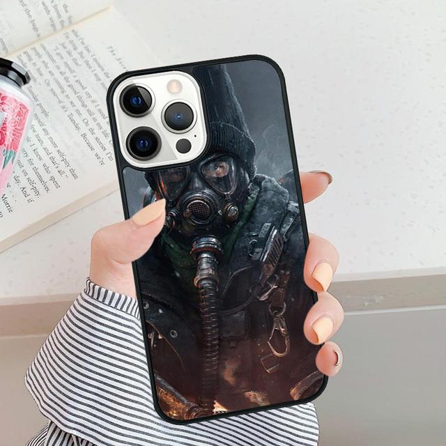 Cool Man Antigas Mask Phone Case For For iPhone 17 Air 16 15 11 12 13 14 Pro Ma Plus coque