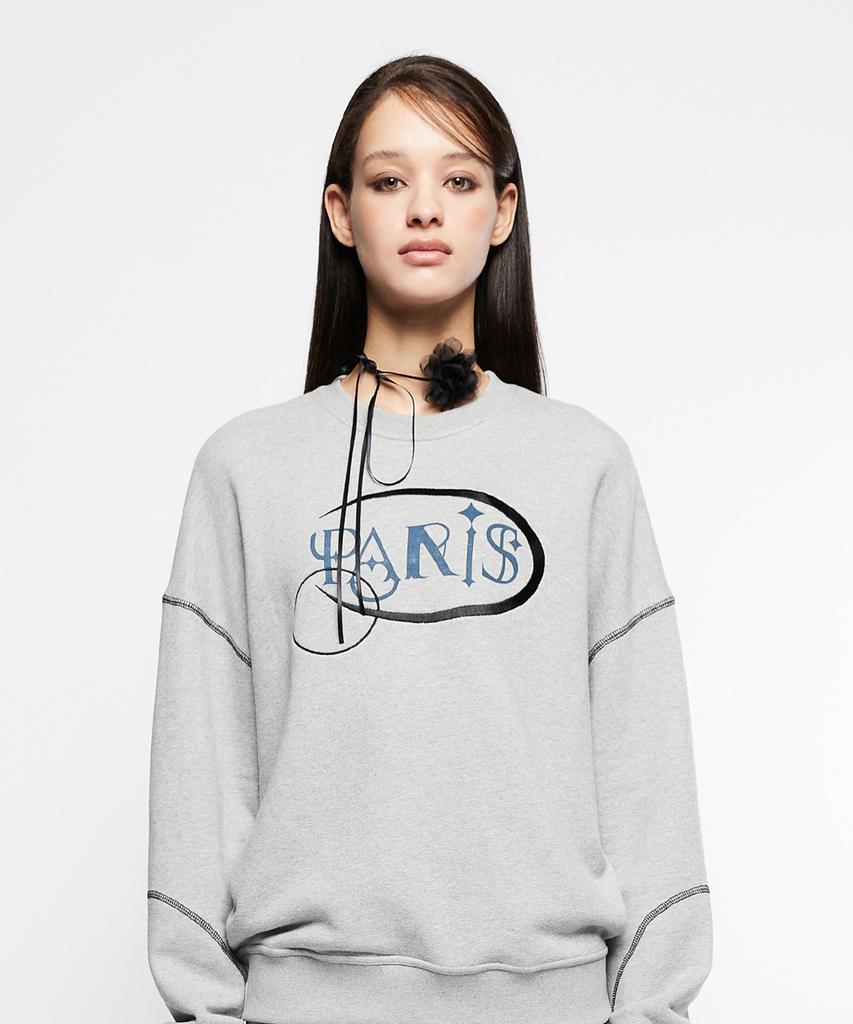 LARTIGENT L7 Paris Sweatshirt(Gray)