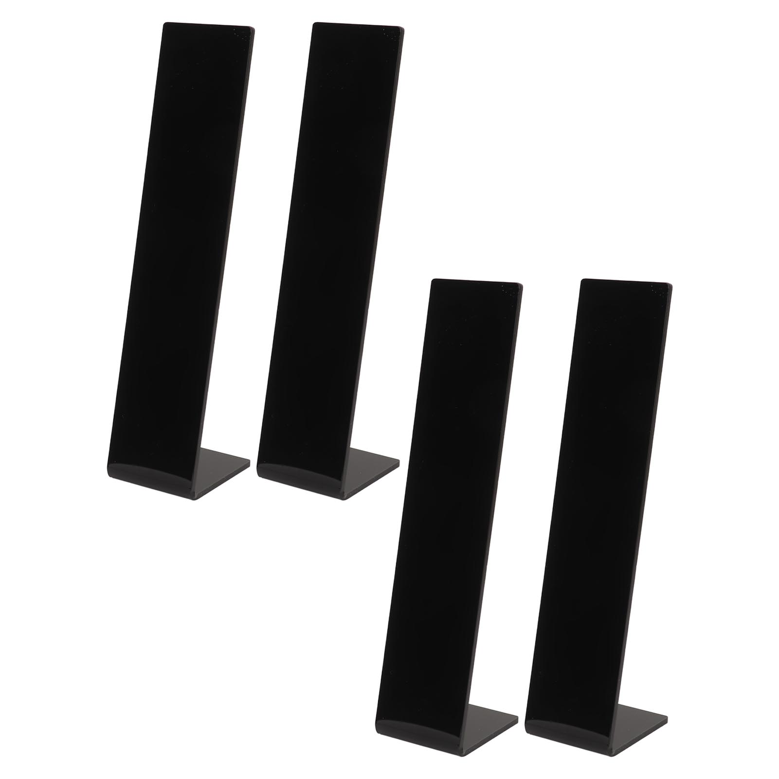 

4 Pcs Acrylic Hair Band Display Stand Hair Clasp Hair Clasp Jewelry Display Holder for Shop Black чёрный