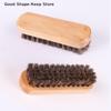 1/3Pcs Horse Hair Wood Brush Handle Dashboard Details Polishing Leather Shoe Care And Cleaning Shoe Brush And Cleaning Brush
