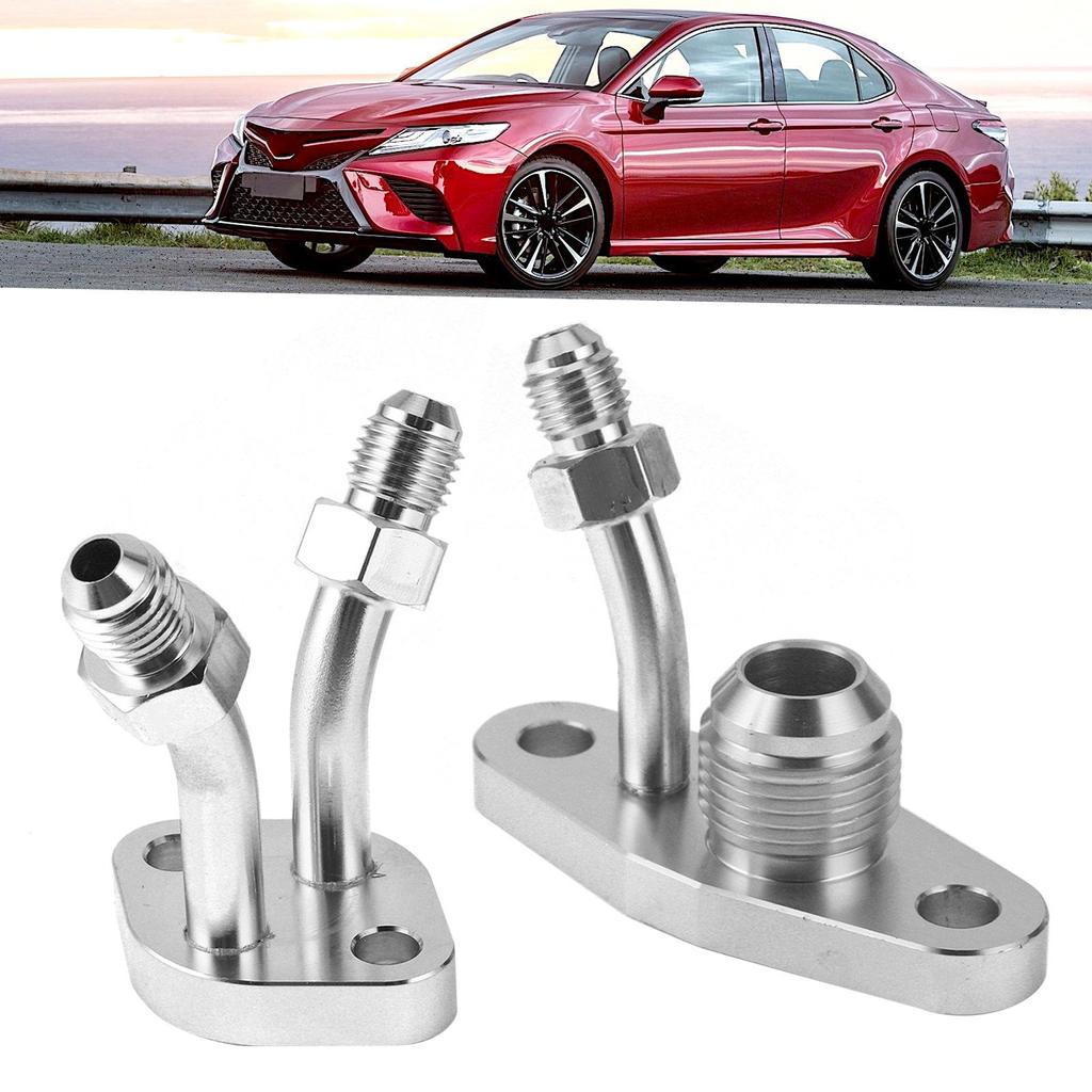 Turbo Oil Feed Flange Water Return Discharge Kit 312‑07006‑003 Fit for CT9 CT12 CT20 Auto Parts