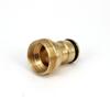 Versatile Gold Brass Hose Connector Perfect For Kitchen Tap And Various Watering Needs