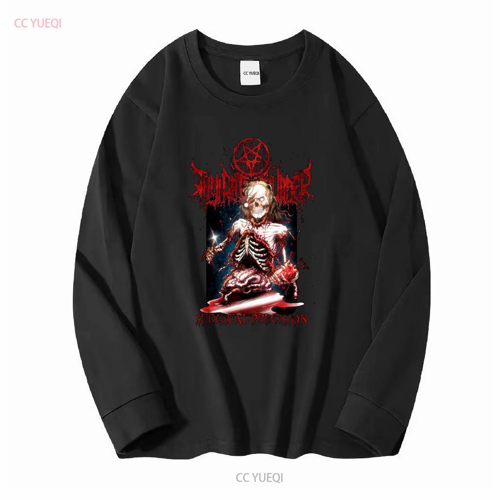 New Thy Art Is Murder Surgical Precision For Fans S 5XL T Shirt CR65 vintage Washed Soft Slightly graphic Versatile Casual